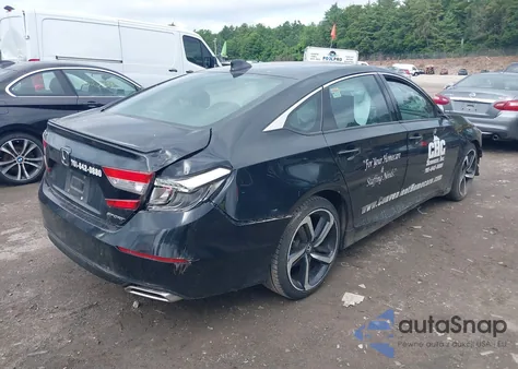 2018 Honda Accord Sport из США, поврежденный, VIN 1HGCV1F39JA225715